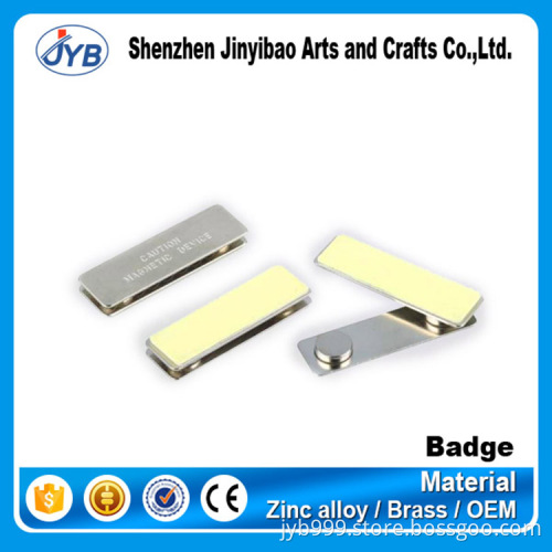 Tag Type and Zinc Alloy Material Hanging Nameplate Custom Name Badge